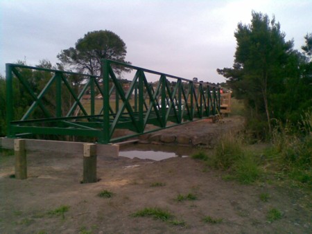 Bridge frame